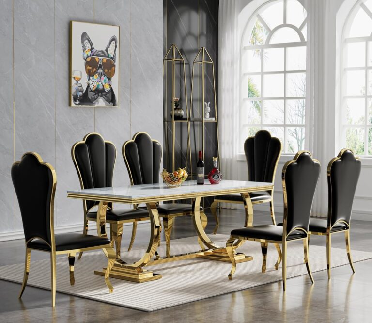 luxury marble dining table