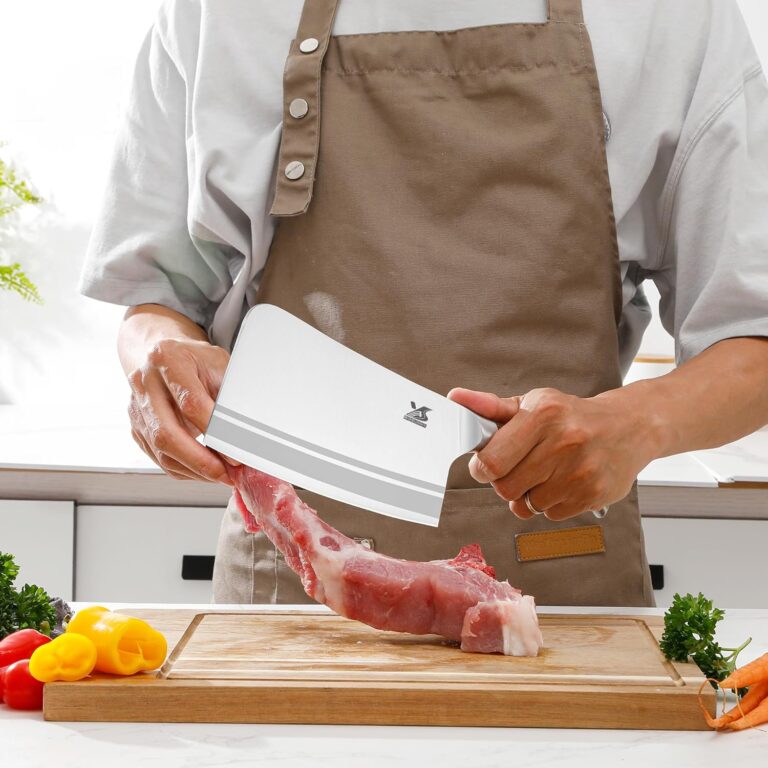 Stainless Steel Knife Set with Block (Complete Kitchen Set)