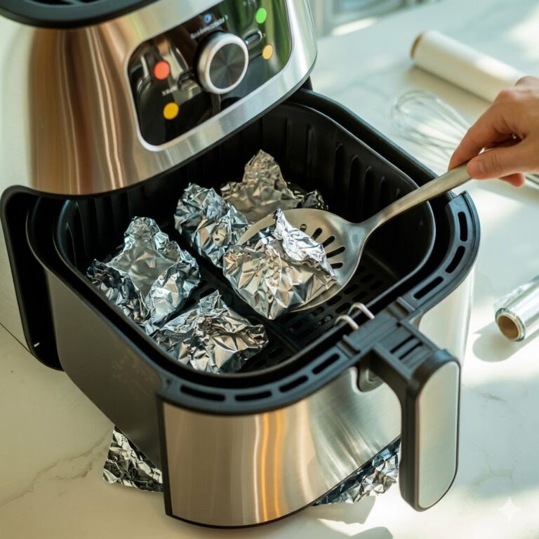 Can You Put Aluminum Foil in Air Fryer