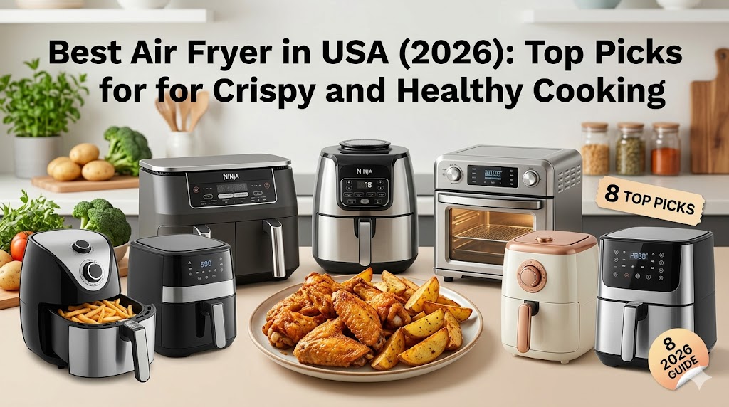 Best Air Fryer in USA (2026): Top Picks for Crispy and Healthy Cooking