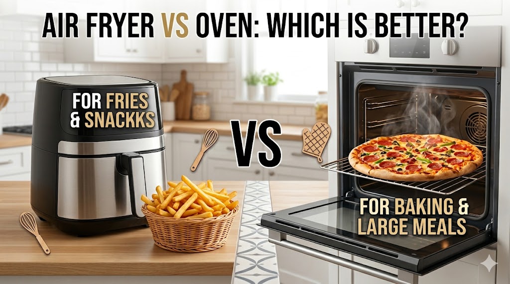 air fryer vs oven comparison kitchen