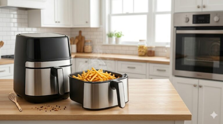 air fryer cooking fries
